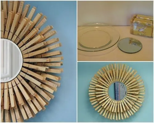 10 manualidades con pinzas de madera para decorar tu casa ...