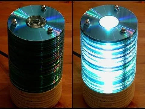 1000 ideas creativas para reciclar cds y dvds I - YouTube