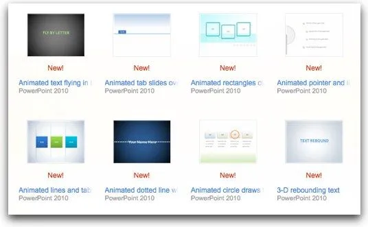 166 plantillas PowerPoint 2010 oficiales desde Microsoft