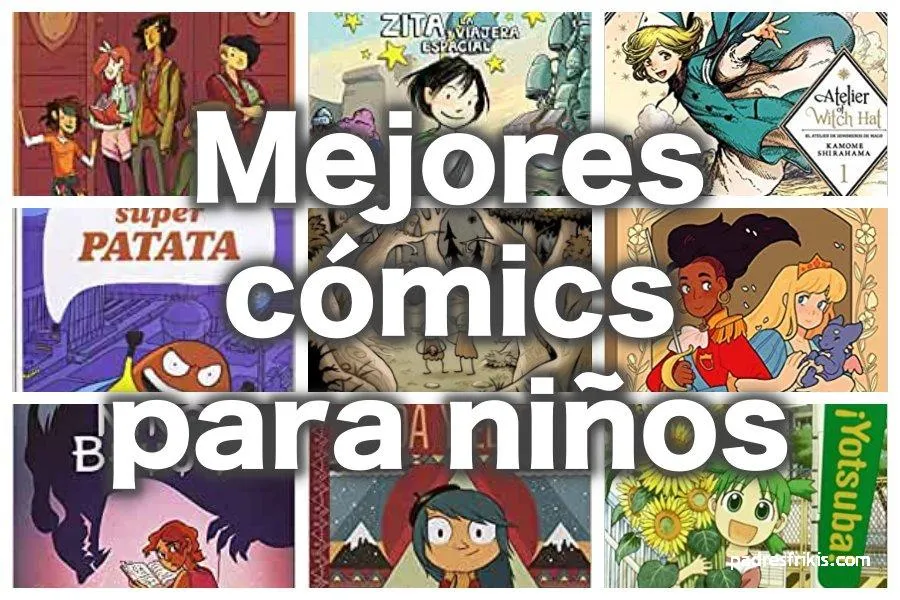 ▷ 26 Mejores cómics para niños de 4 a 12 años 【2023 】Padres Frikis