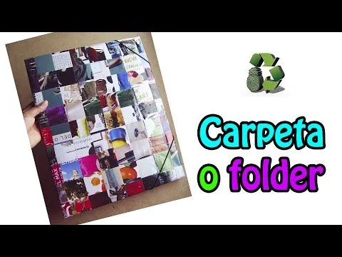 50. DIY RUG (CARPETA) RECICLAJE DE CARTÓN - YouTube