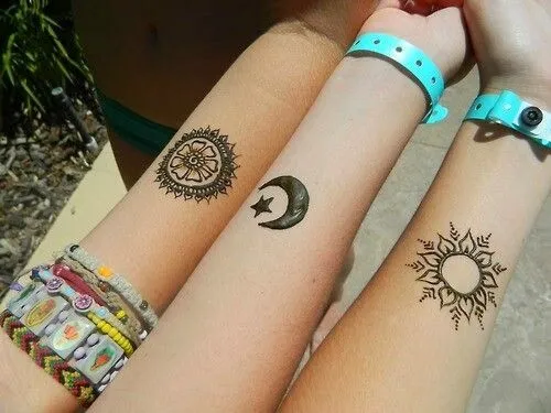 50 Tatuajes increibles del sol y la luna. | Belagoria