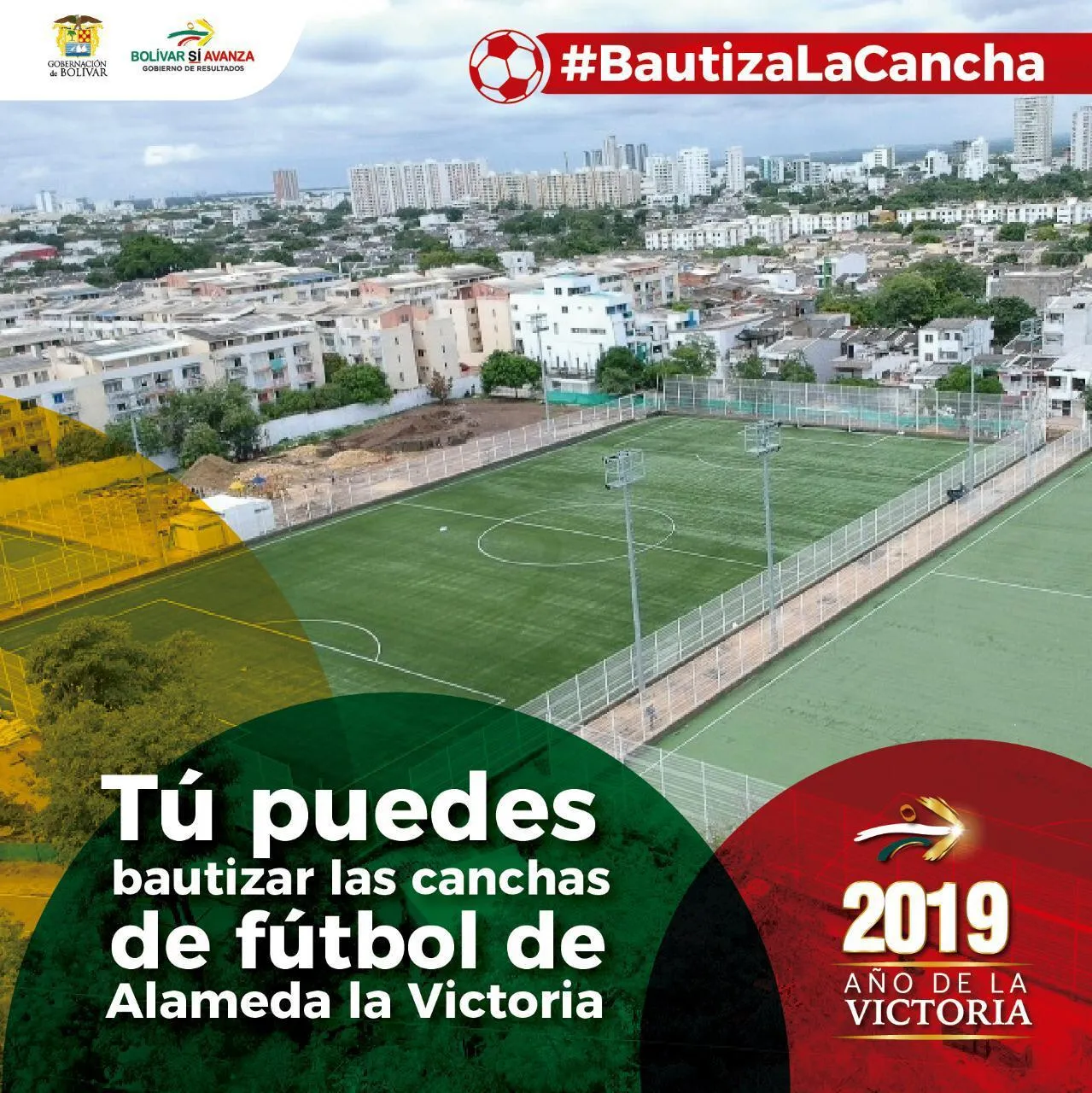 Se abre votación para bautizar cancha de fútbol 7 de Alameda La Victoria -  EL BOLIVARENSE