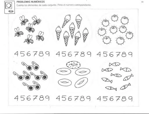 Actividades para preescolar para imprimir de matemáticas - Imagui