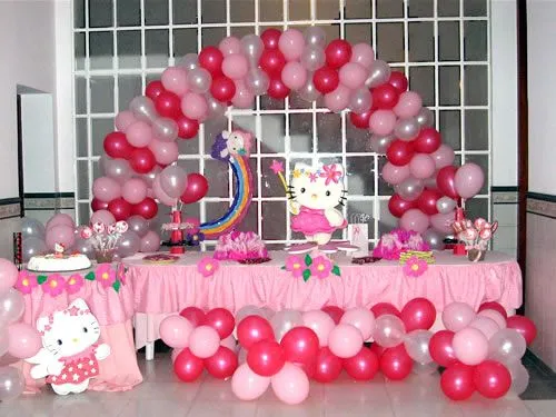 Decoración para cumpleaños de Hello Kitty - Imagui