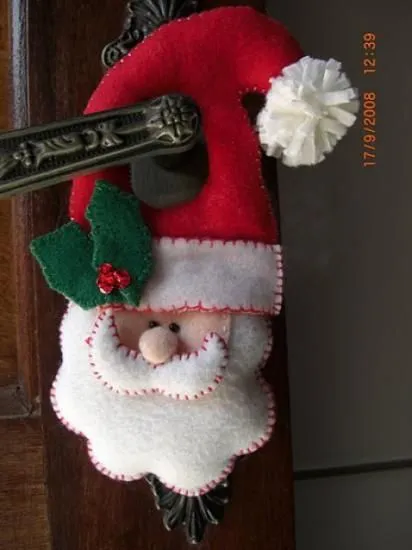 Adornos navideños - artesanum com | navidad | Pinterest | Puertas ...