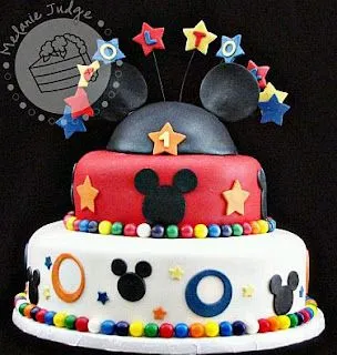 Tortas de Mickey Mouse para Fiestas Infantiles