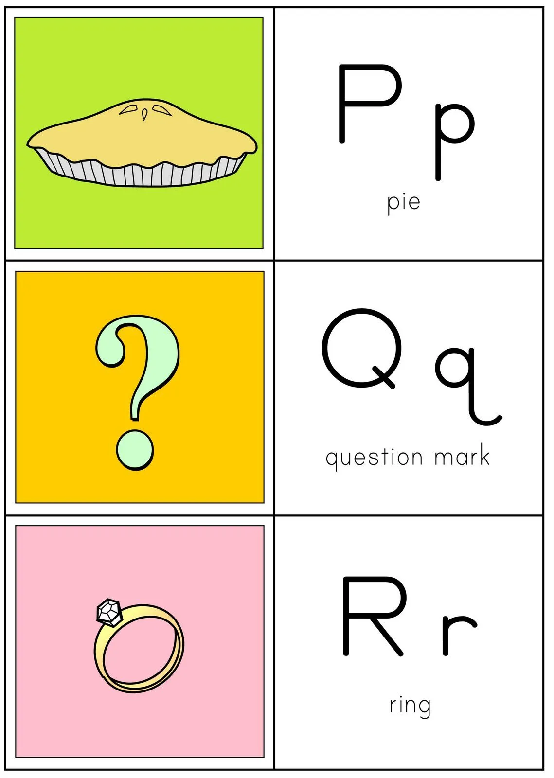 alfabeto ilustrado em inglês | Visite o novo blog: http://