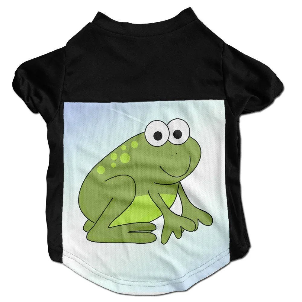 Amazon.com: LALayton - Camisa divertida con diseño de rana sapo de dibujos  animados, talla L : Productos para Animales