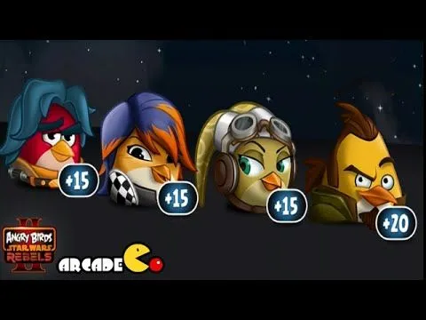 Angry Birds Star Wars II - REBELS PE Level 4 - 6 Walkthrough 3 ...