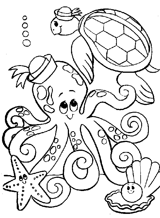 Imagenes de animale acuatico para dibujar - Imagui