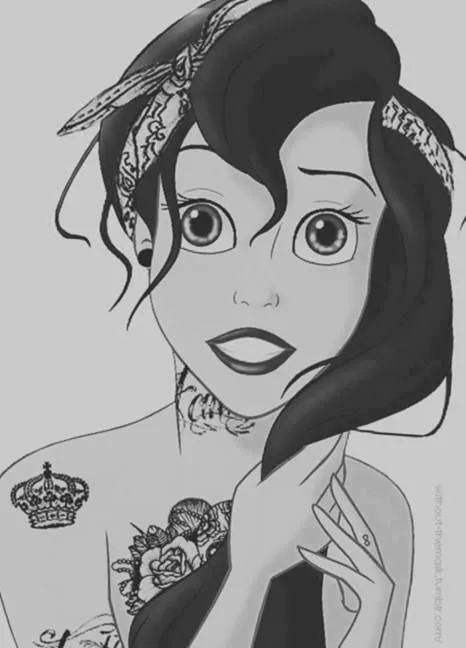 Ariel <3 on Pinterest | Ariel, Punk and Punk Disney Characters