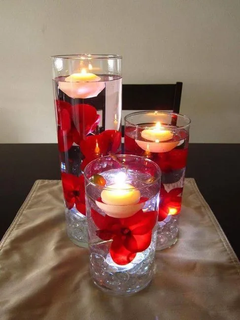 Arreglos de mesa con agua y velas - Foro Antes de la boda - bodas ...