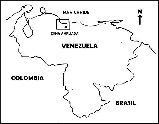 Mapa de venezuela para colorear y sus limites - Imagui