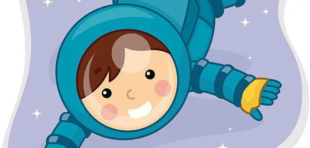 El astronauta. Cuentos para niños sobre la enuresis