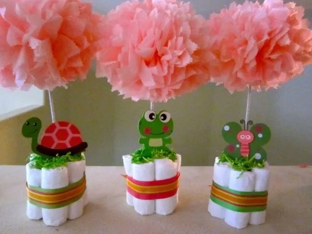 Baby on Pinterest | Mesas, Baby showers and Diaper Cakes