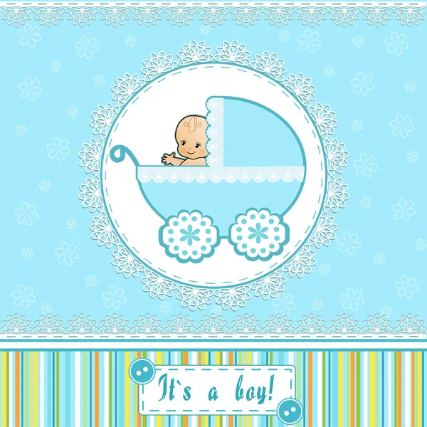 Baby Shower card. — Vector stock © M_A_R_G_O #11362622