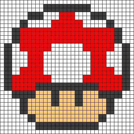 bordado on Pinterest | Super Mario Bros, Punto De Cruz and Mario Bros