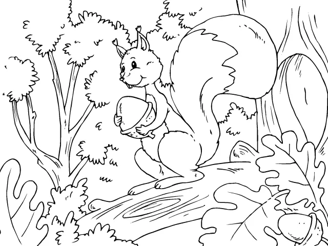 Un bosque para dibujar - Imagui