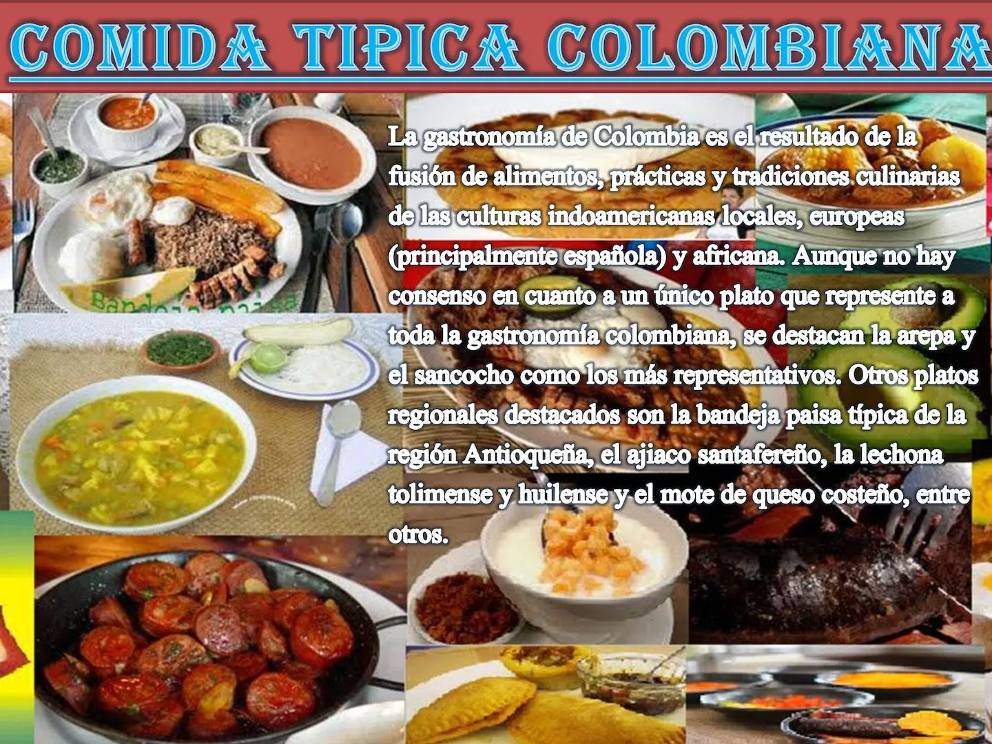 Calaméo - Comidas Tipicas De Colombia