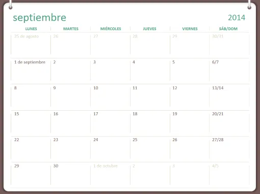 Calendarios - Office.com