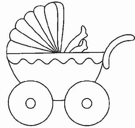 Carreolas de bebé para colorear - Imagui