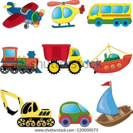 Cartoon Transport. Vector Set - 120000073 : Shutterstock