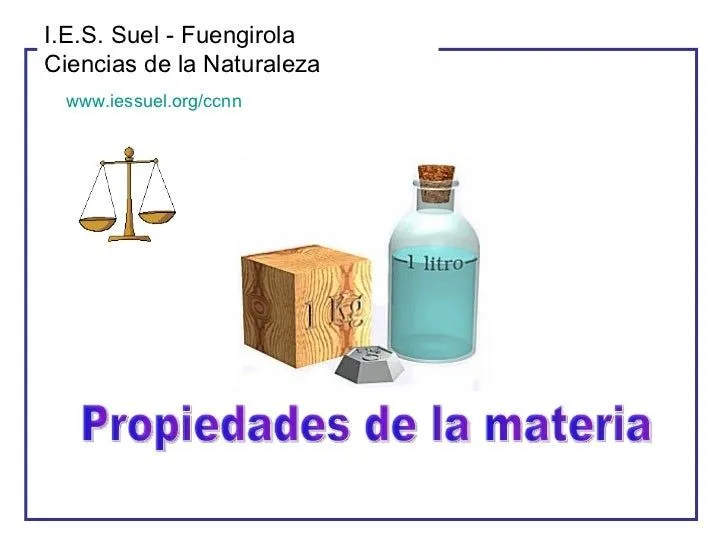CIENCIAS NATURALES - DECIMO "A"- 5TO BLOQUE: PROPIEDADES DE LA MATERIA