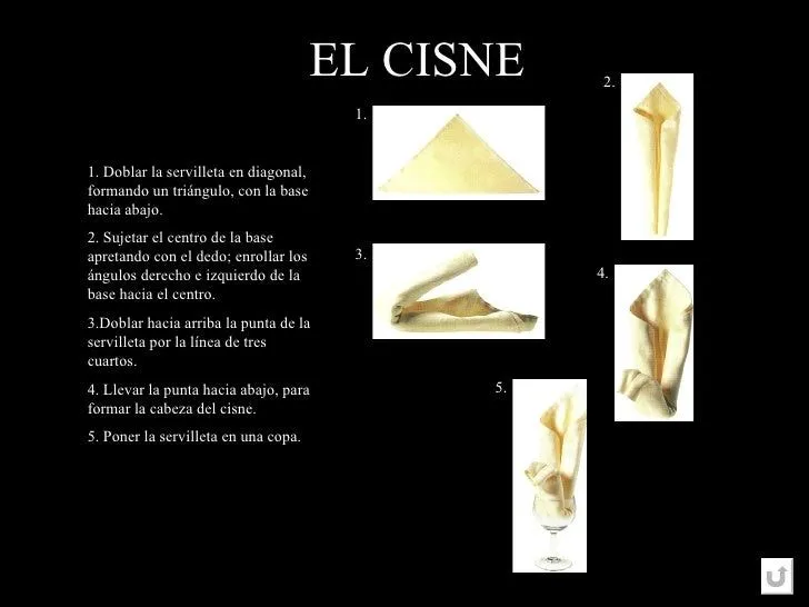 Como Hacer Un Cisne Con Una Servilleta De Tela Imagui