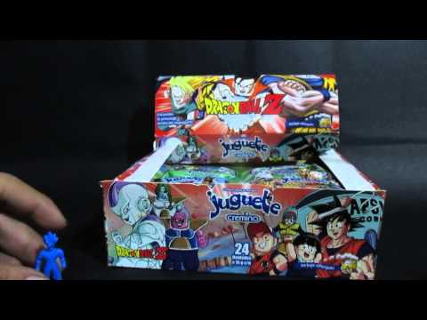 Coleccion Dragon ball Z Chocolate Juguete Parte 1/2 - YouTube