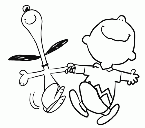 Coloring Pages: Snoopy Coloring Pages