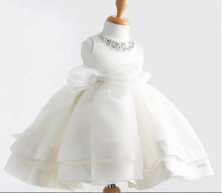 Compra marfil vestido de bautizo online al por mayor de China ...