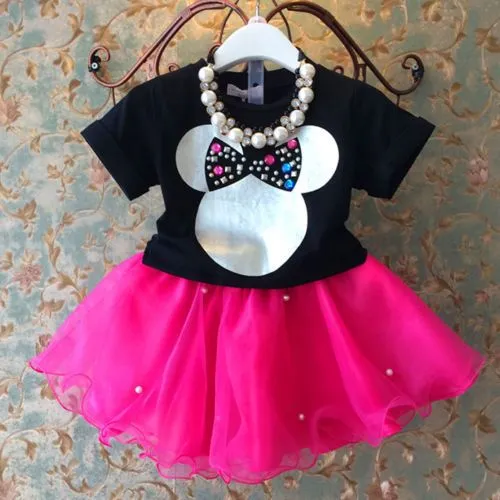 Compra minnie mouse 2t vestido online al por mayor de China ...