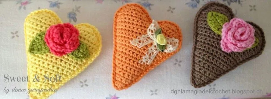 corazones al crochet | facilisimo.com