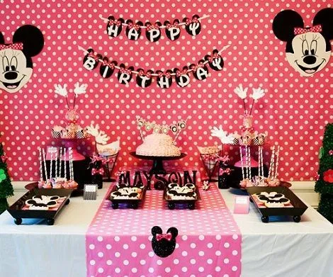 Ideas de decoración de cumpleaños de Minnie - Imagui