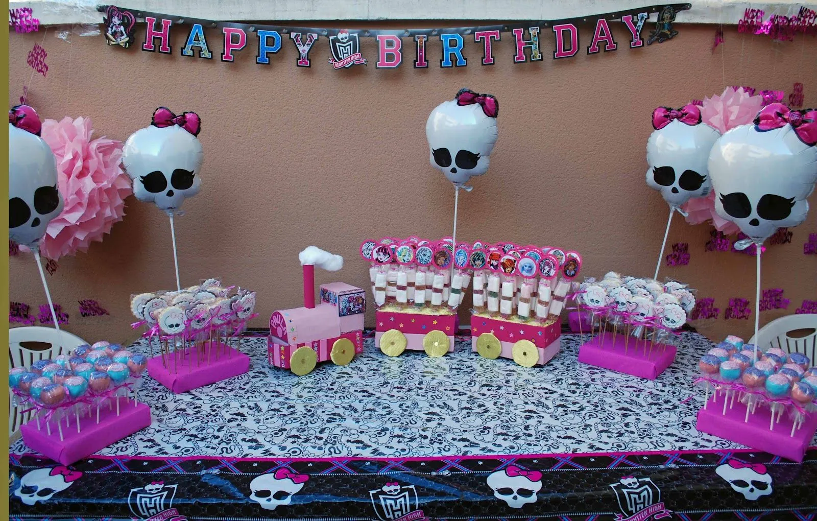 Las galletas de mi casa y más...: Cumpleaños Monster High