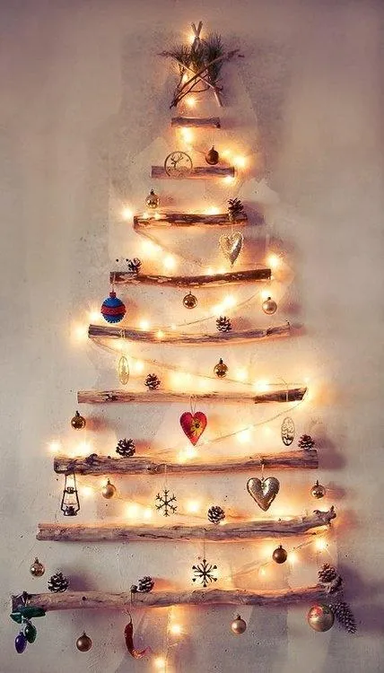 Deco-Navidad: 10 Árboles de Navidad de Madera - Paperblog