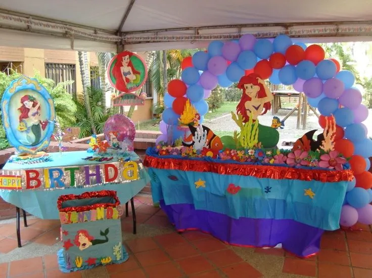 Paryideas #Party #Fiesta #Sirenita | Ideas para fiestas ...