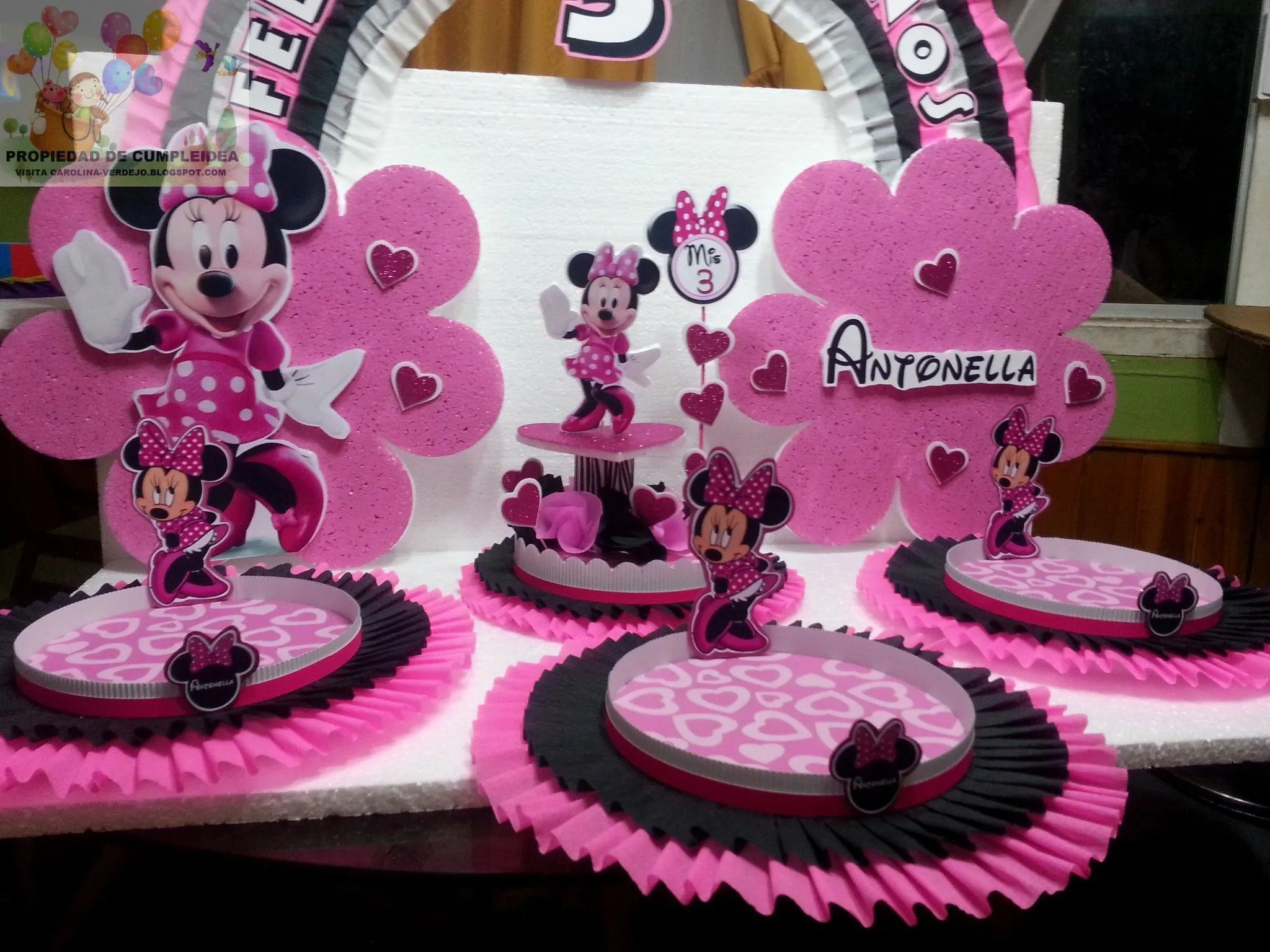 Decoracion De Fiestas Infantiles Minnie Mouse #1 | ideas para ...