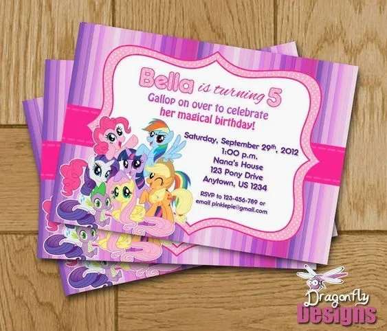 Decoración de Fiestas Infantiles de My Little Pony | Violeta ...