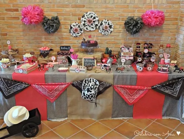 fiestas on Pinterest | Cowboy Birthday Party, Cowboy Party and Cowboys