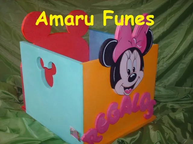 AMARU FUNES DECORACIONES: MICKEY Y MINNIE