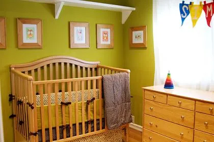 Decorar las paredes de la habitación del bebé