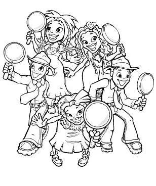 Desenhos do Hi-5 para pintar - Hi 5 para colorir - Riscos e moldes ... Desenhos do Hi-5 para pintar - Hi 5 para colorir - Riscos e moldes ...