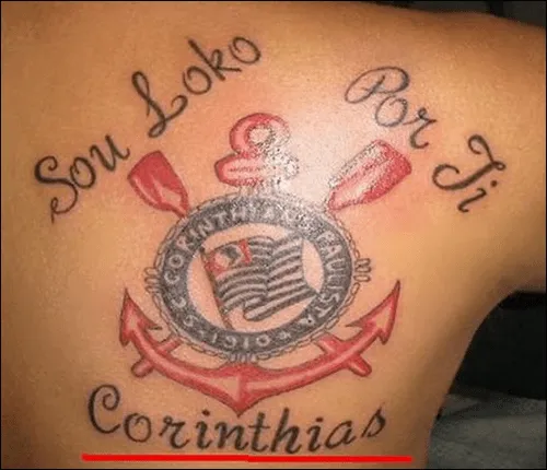 Desenhos de Tatuagem: Desenhos de Tatuagens do Corinthians
