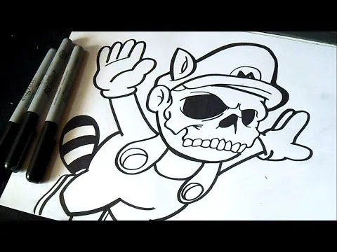 Cómo dibujar a Mickey Mouse | Graffiti