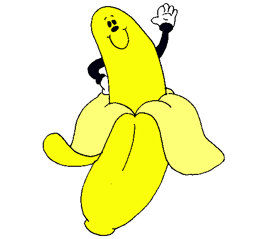 Dibujo de Banana pintado por Guineo en Dibujos.net el día 02-10-10 ...