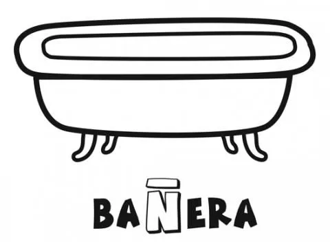 Bañera dibujo - Imagui