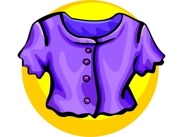 Dibujo de blusa a color - Imagui