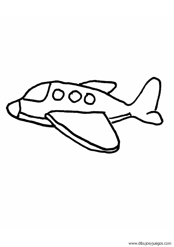 dibujo-de-aviones-para-colorear-003 | Dibujos y juegos, para pintar y  colorear